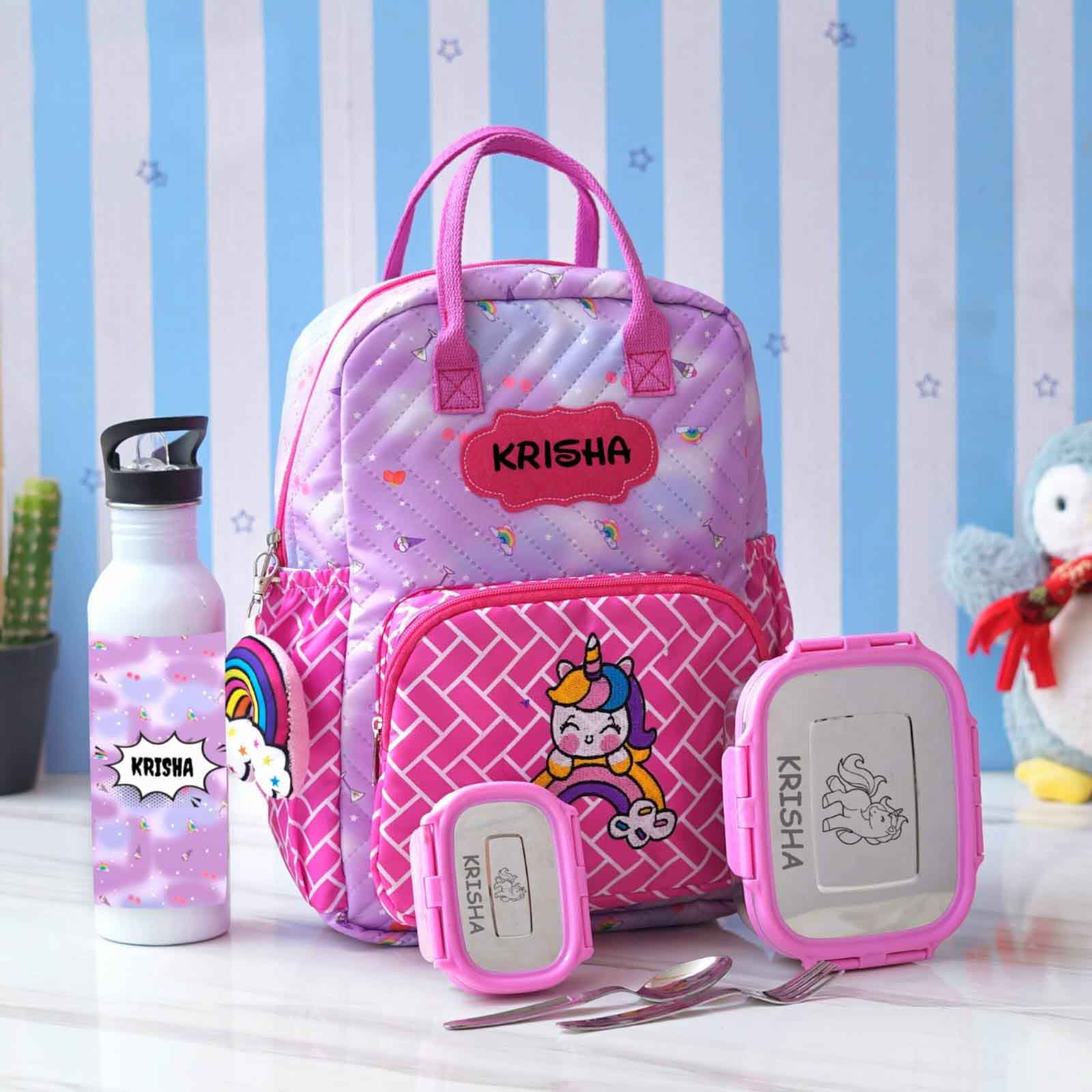 Customized School Bags Kids bags with name HoMafy