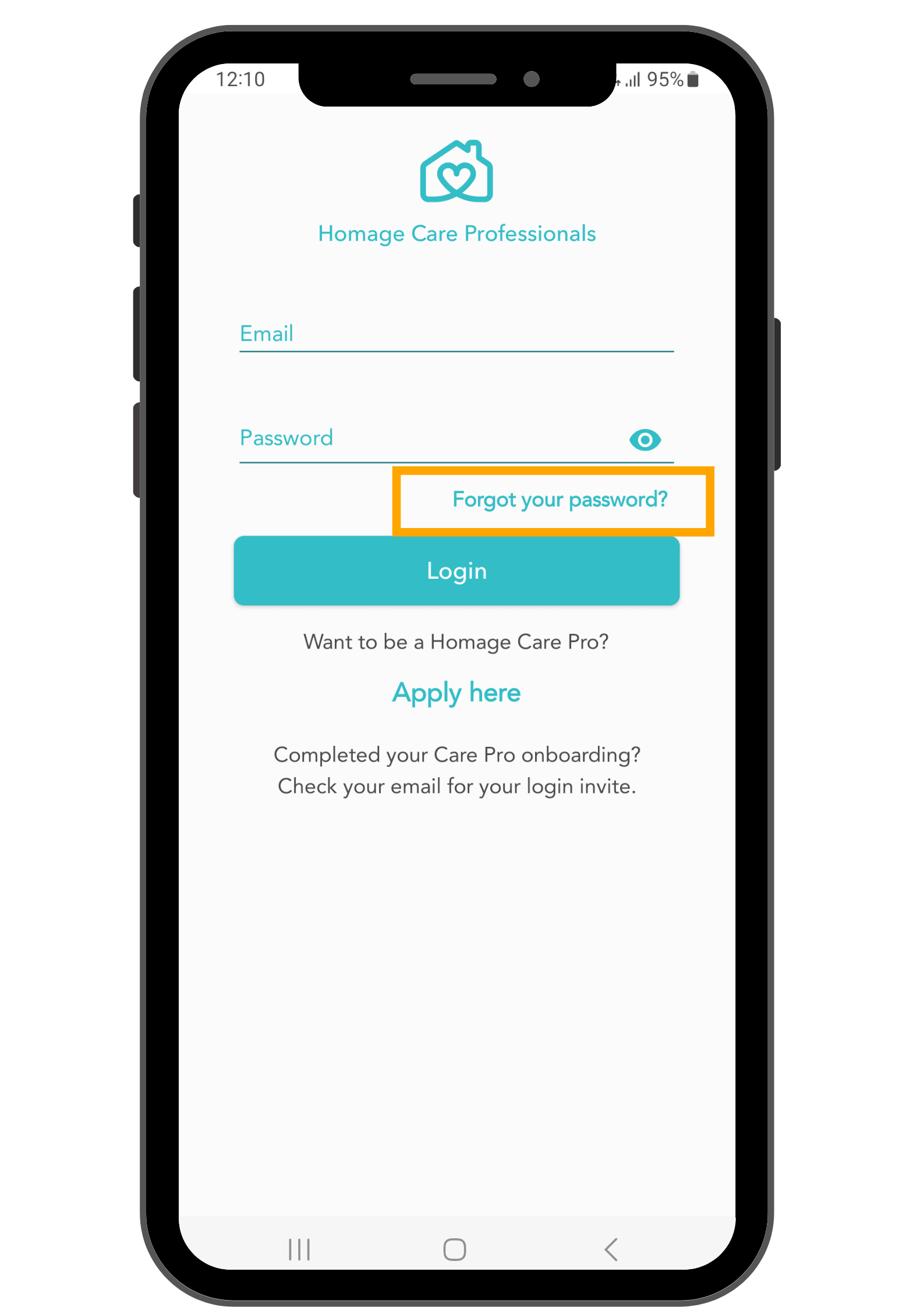 How do I reset my password? Homage Singapore