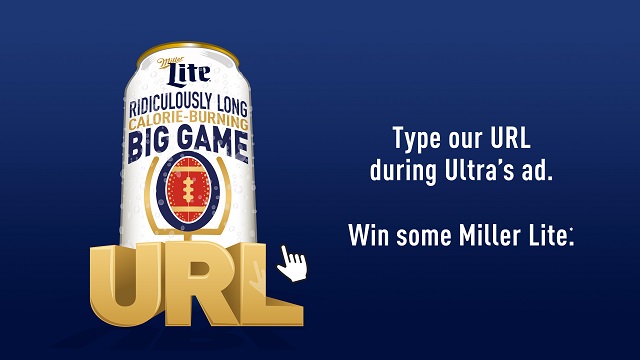 HOMBRE1 | Miller Lite Wants You To Type Their URL And Get Some Free Beer On Superbowl Sunday - Vimarsana News