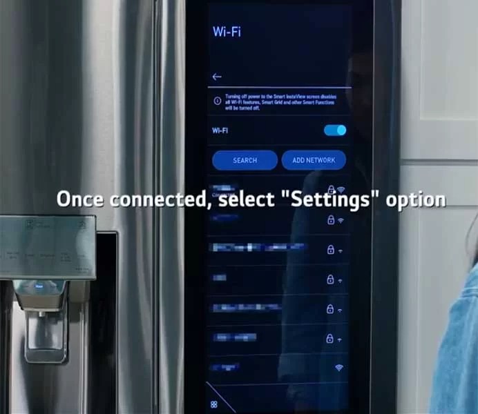 Lg Smart Thinq Refrigerator WiFi Setup Home Automation
