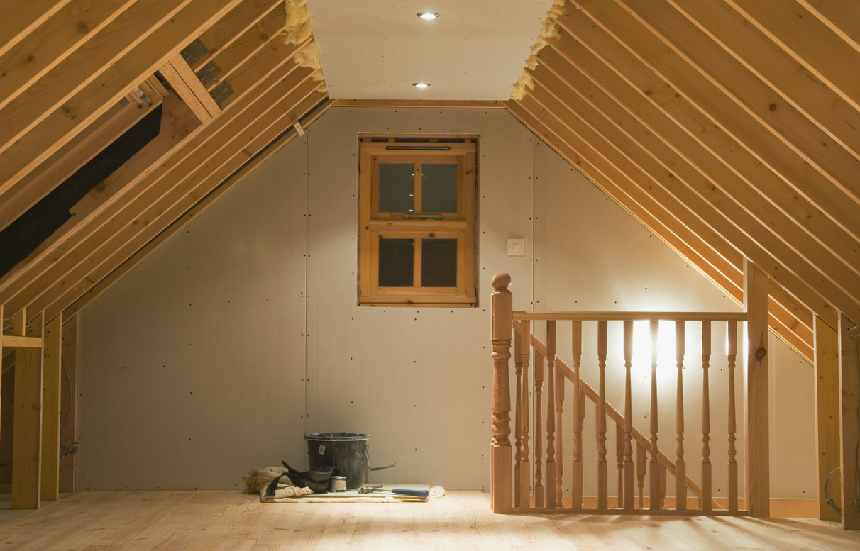Attic lighting what kind should you put —