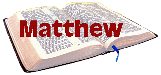 Matthew Bible Study Lesson Sheets