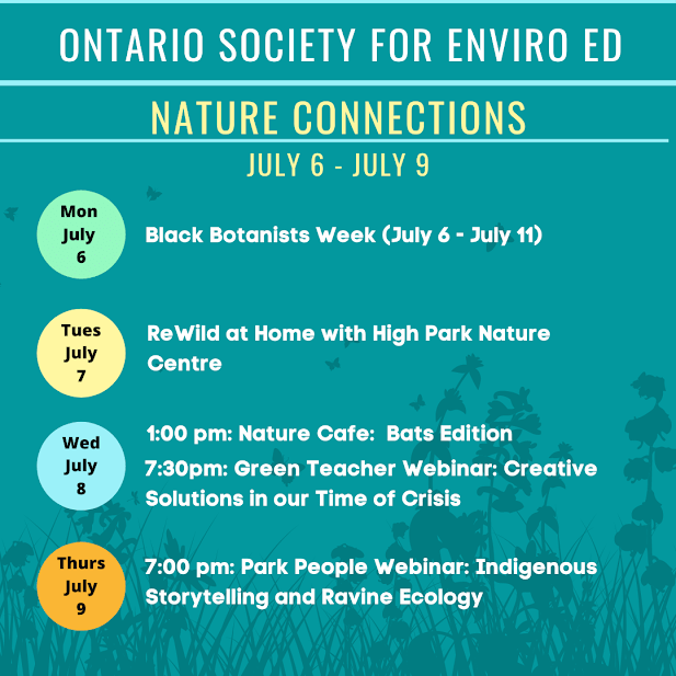Nature Connections Ontario Society for Environmental Education
