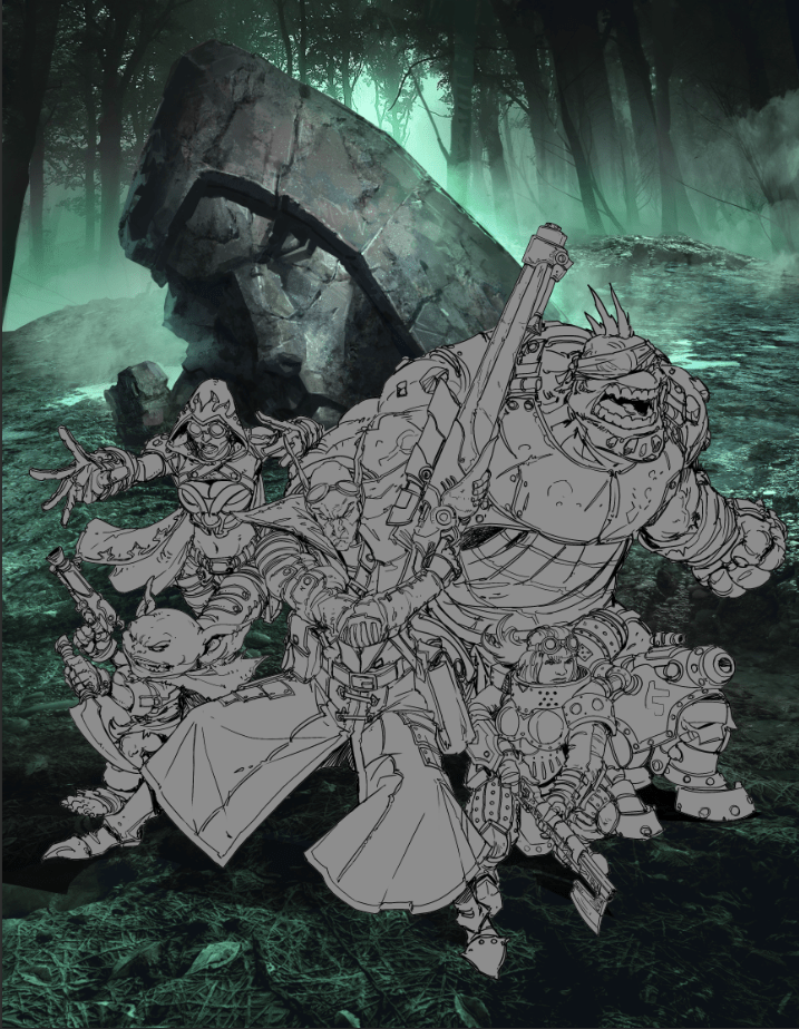 Concept to Cover Iron Kingdoms Borderlands & Beyond Privateer Press