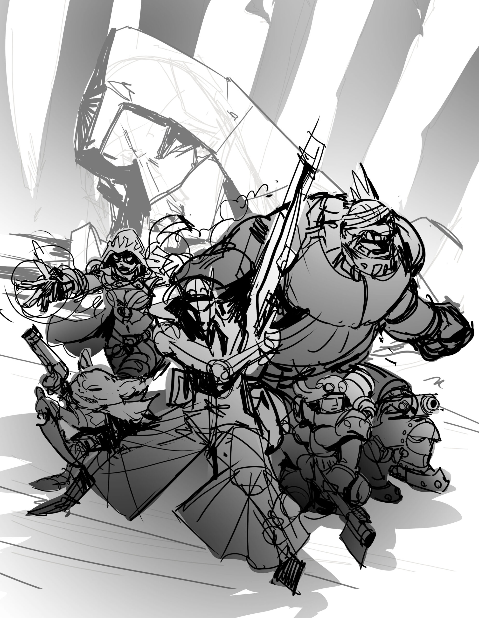 Concept to Cover Iron Kingdoms Borderlands & Beyond Privateer Press