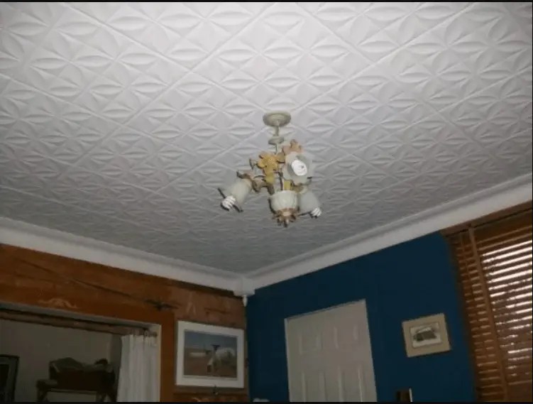 DIY Antique Ceiling Tiles Make Your Space More Decorative