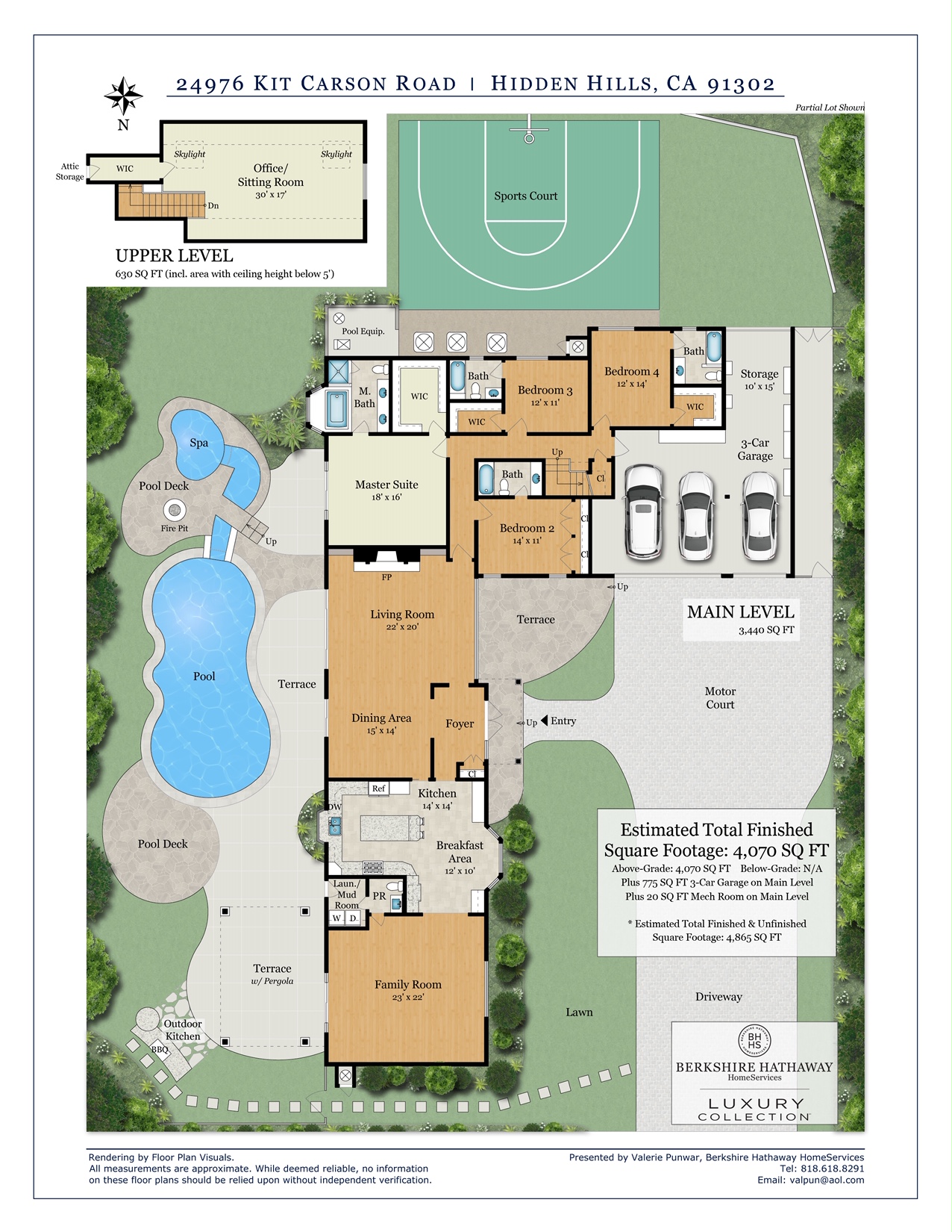 24976 Kit Carson Road, Hidden Hills, CA 91302 Premier Matterport 3D