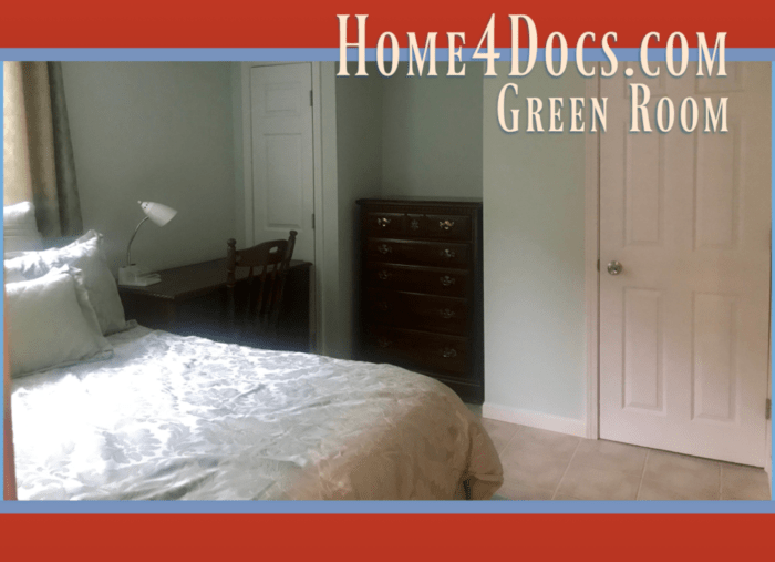 Cozy Quiet Room for Medical Students The Green Room