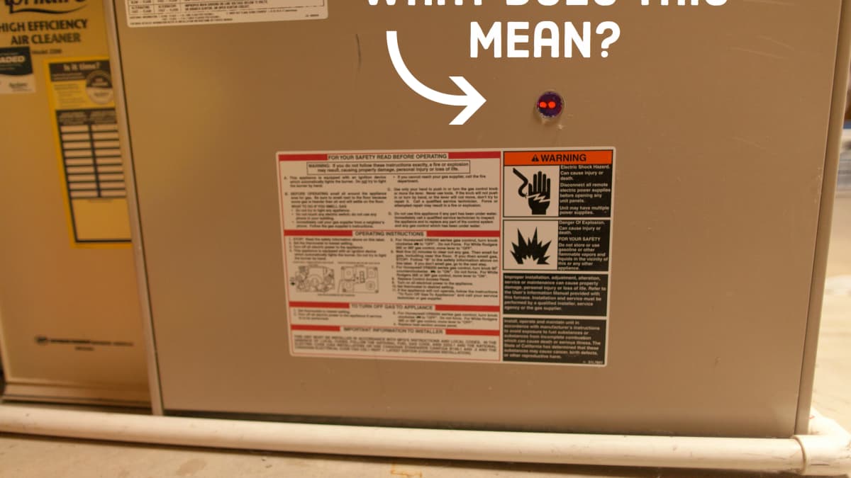 Solid Orange Light On Furnace Explained HomeAirSupply