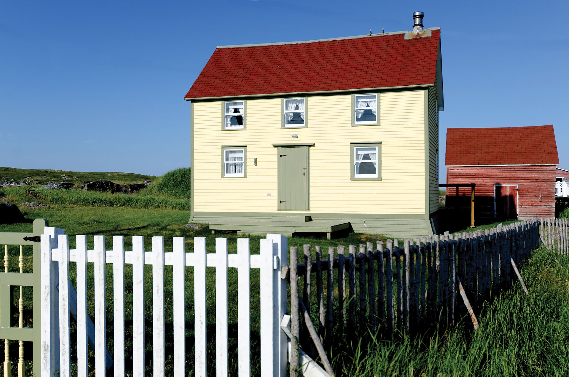 Home Tour 100yearold Fogo Island house Home & Cabin