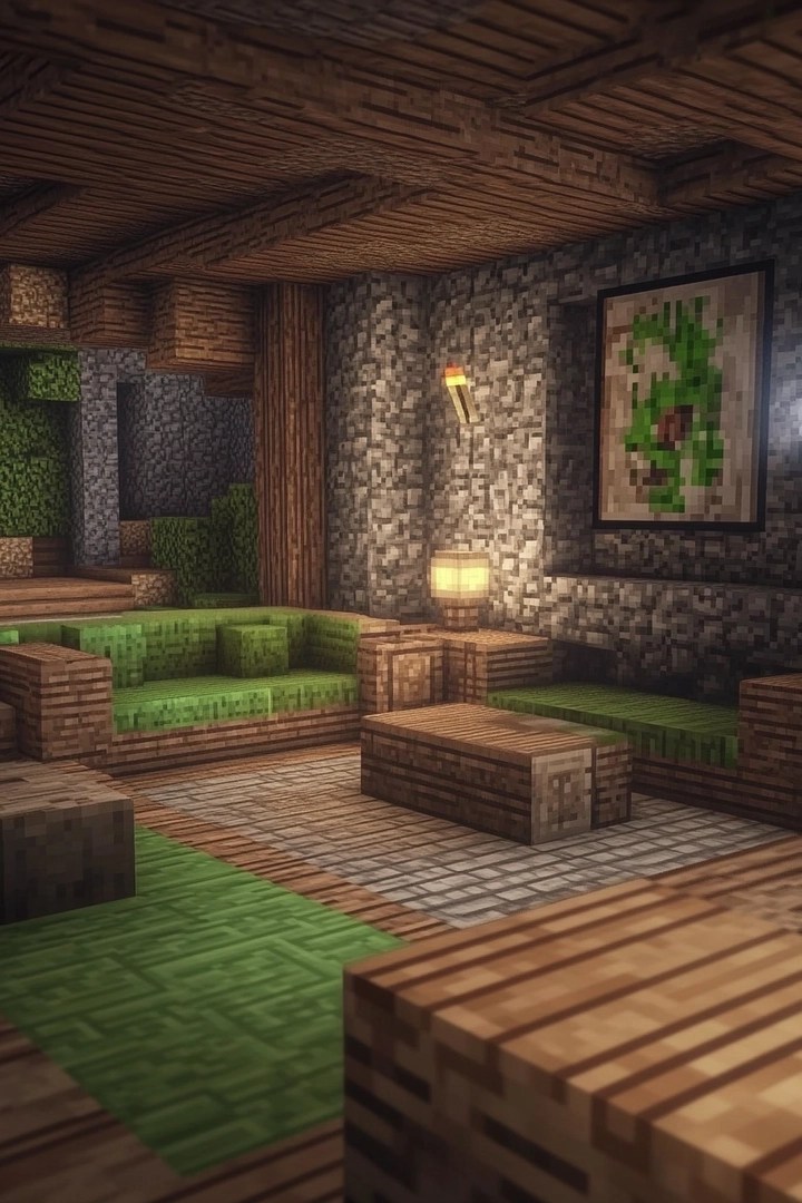 Minecraft Living Room Ideas