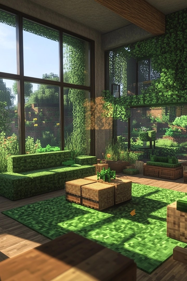 Minecraft Living Room Ideas