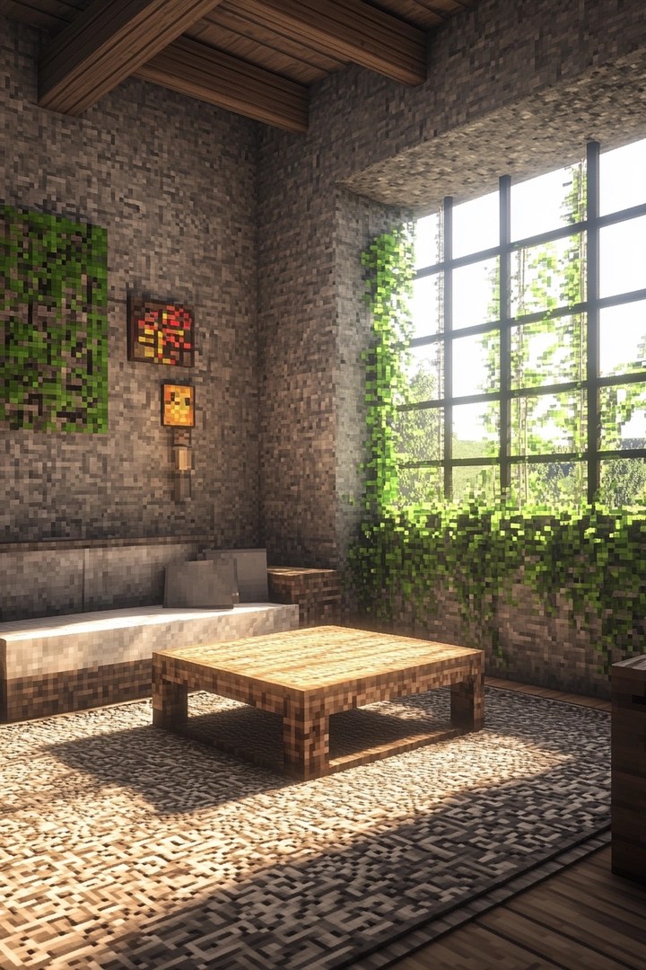Minecraft Living Room Ideas
