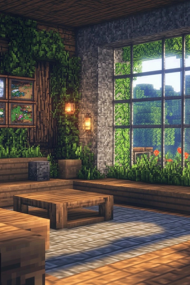 Minecraft Living Room Ideas