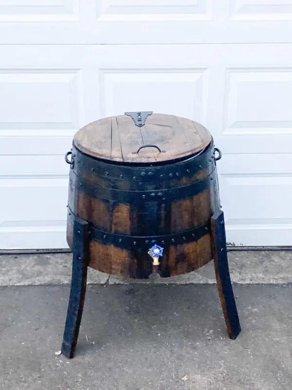Bourbon Whiskey Barrel Cooler 2.0 Home and Garden Bourbon Barrels