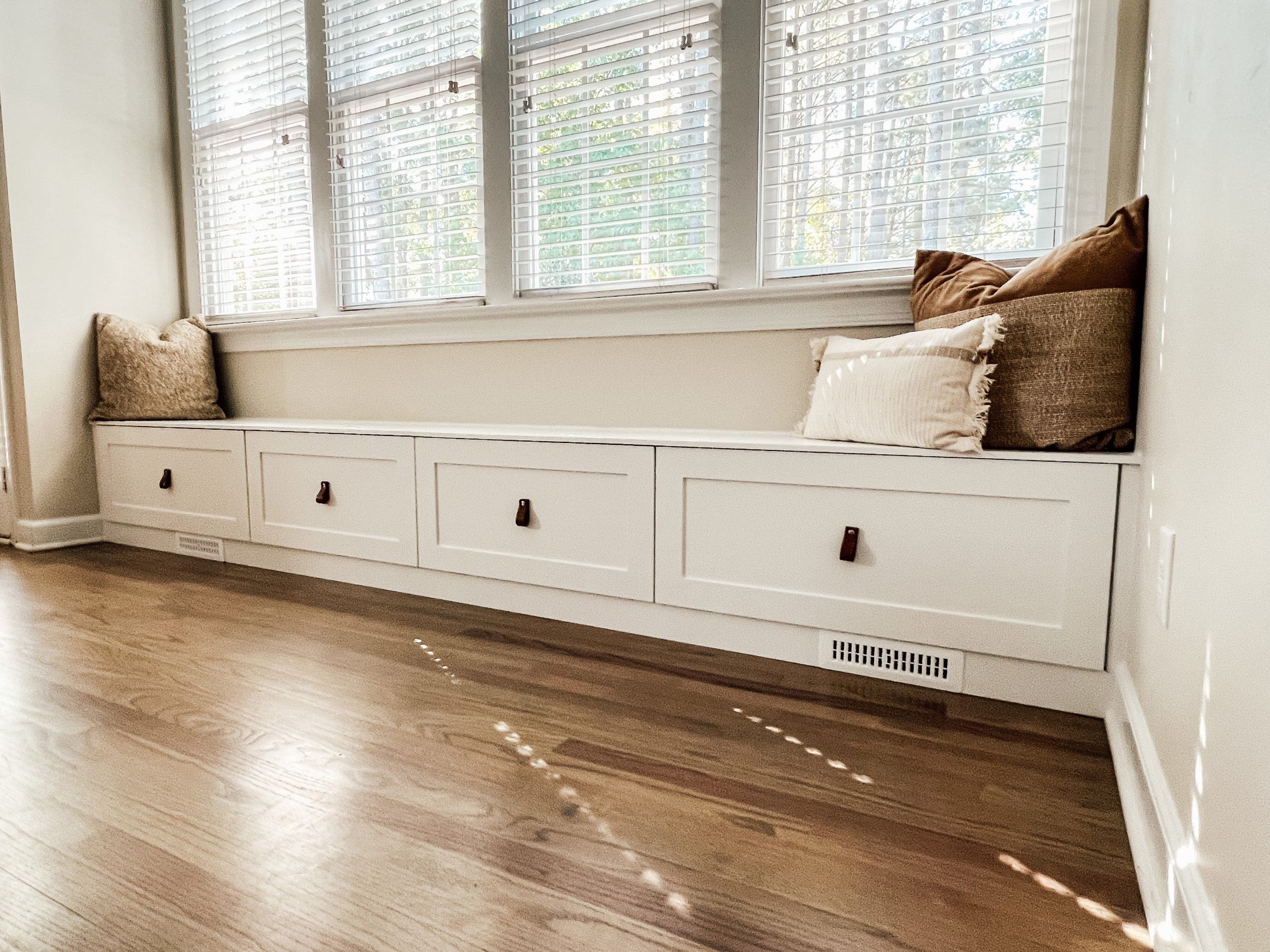 DIY Bench Seat Reveal + Cost Breakdown Home and Kind