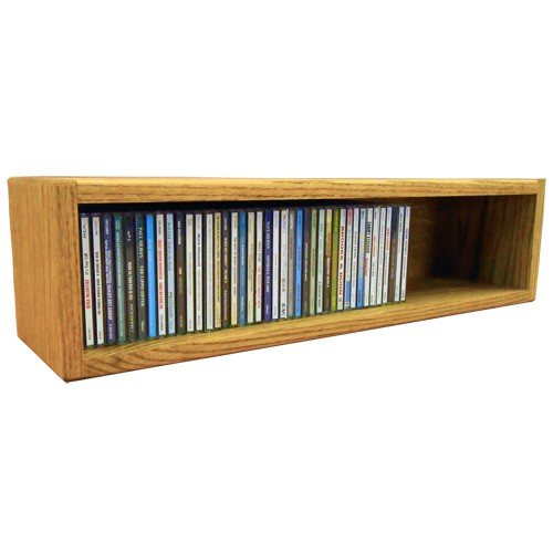 Solid Oak Desktop Or Shelf Cd