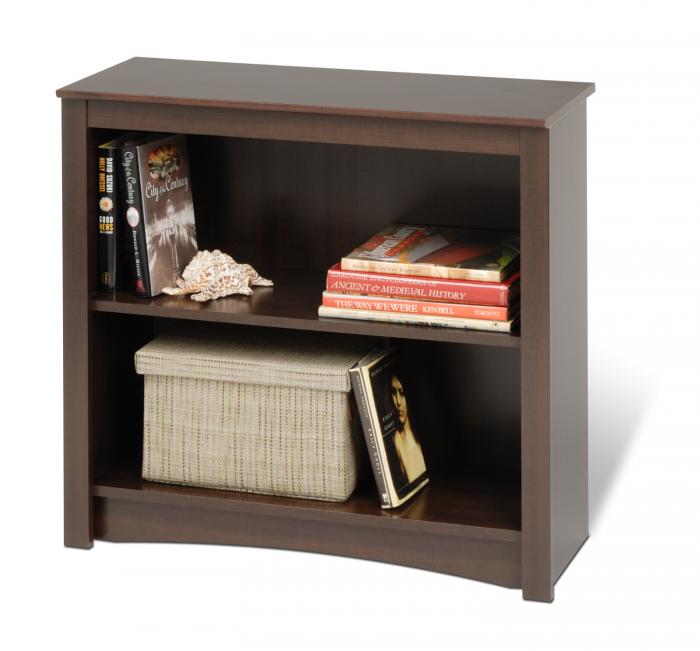 Espresso 2shelf Bookcase
