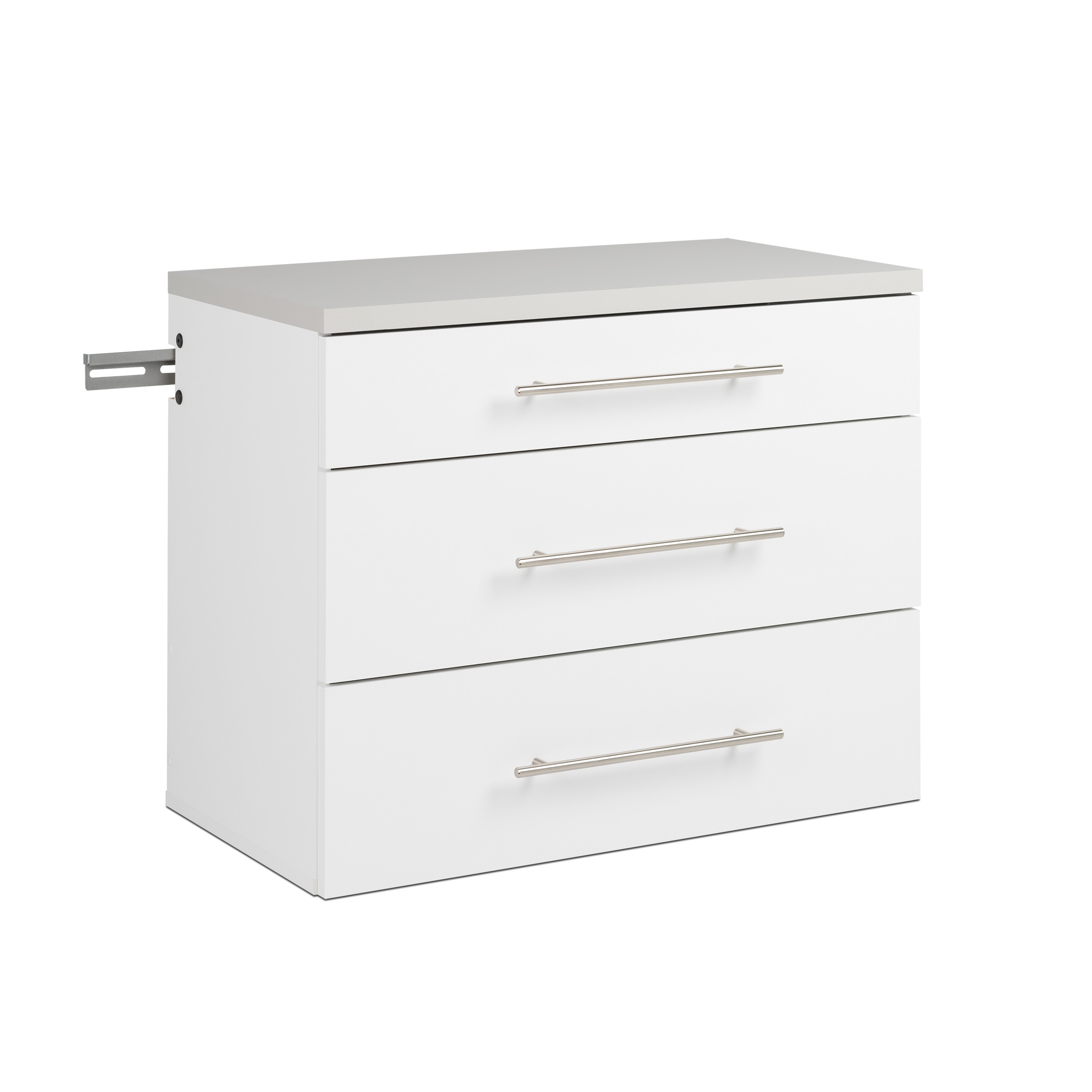 HangUps 3Drawer Base Storage White