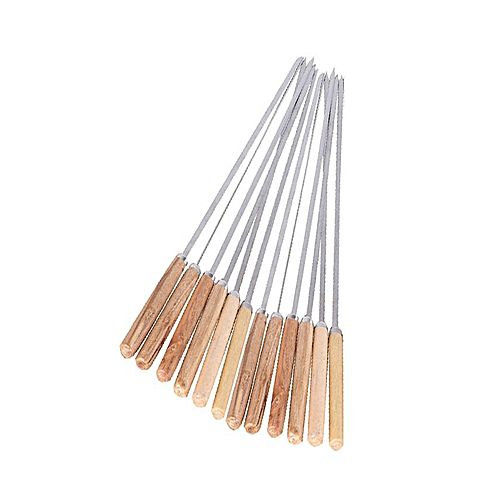 AT Collection BBQ Wooden Handle Skewers Set of 12 Online in Pakistan