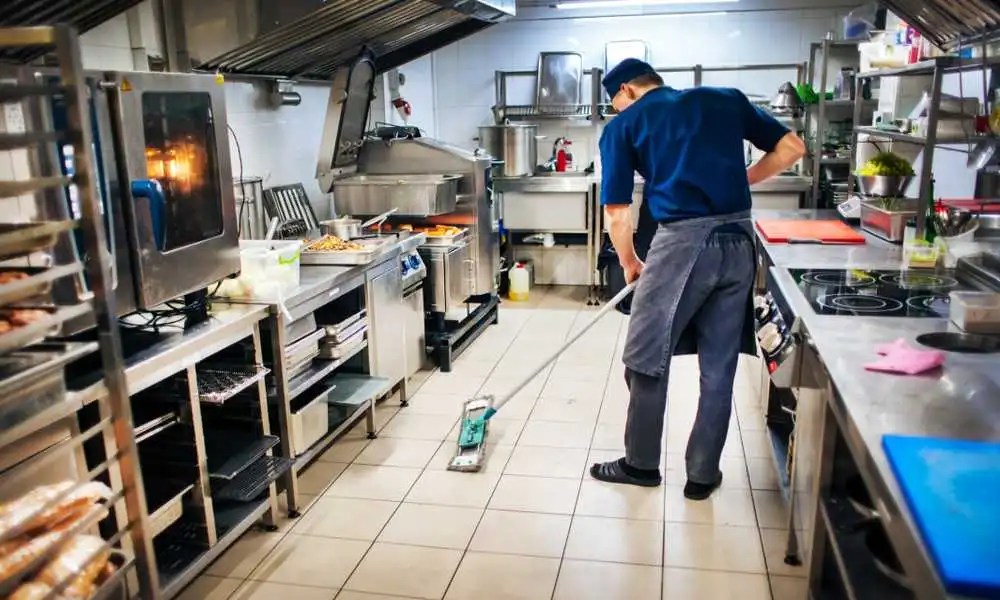 How To Clean A Greasy Restaurant Kitchen Floor