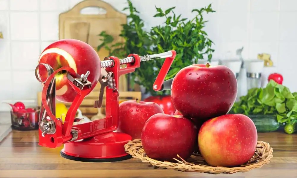 How To Use Pampered Chef Apple Peeler