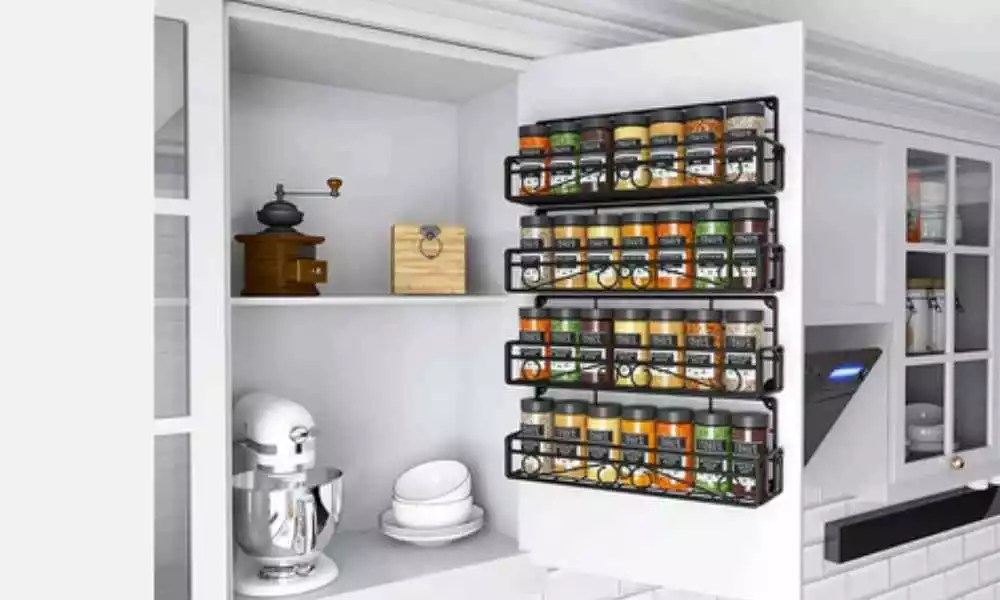 How To Attach Spice Rack To Cupboard Home Art Guide