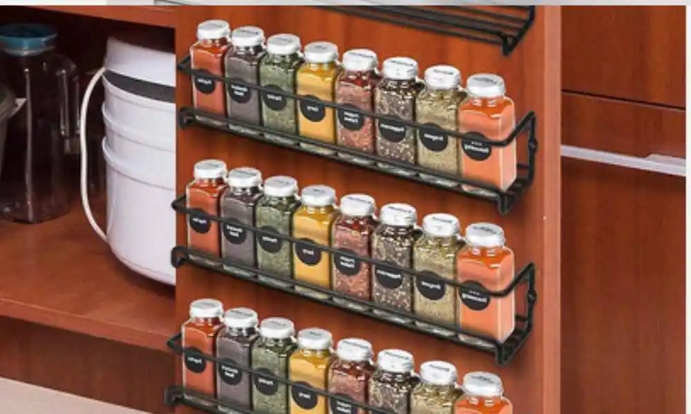 How To Hang Spice Rack On Door Home Art Guide
