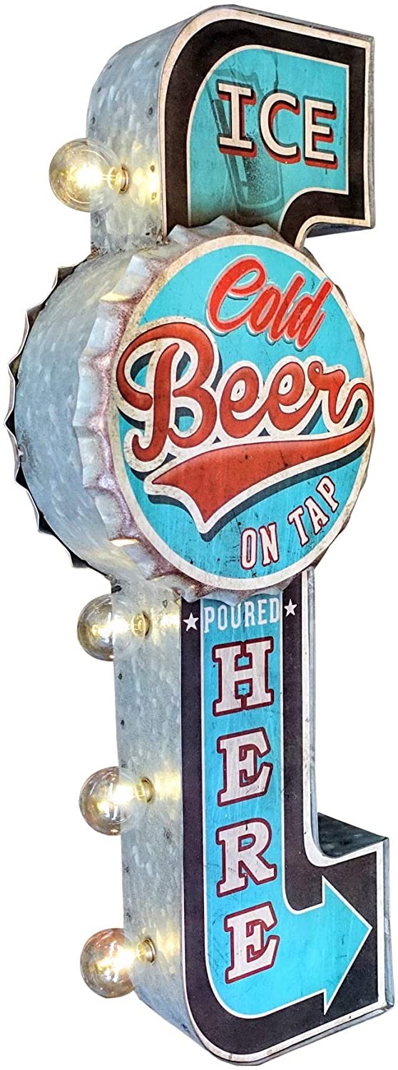 Vintage Bar Sign Home Bar Kit