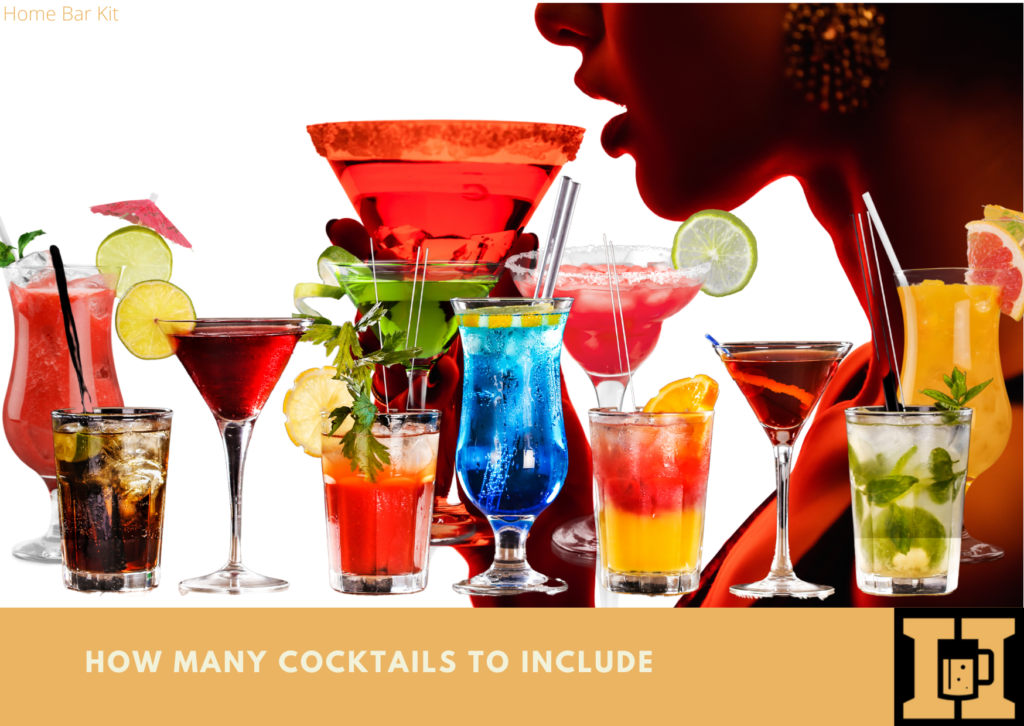 Why Create A Home Bar Cocktail Menu? Home Bar