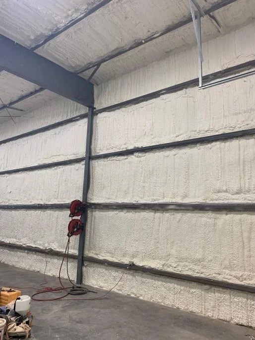 What is Cost for Spraying a 30×50 Metal Building with Closed Cell Foam?