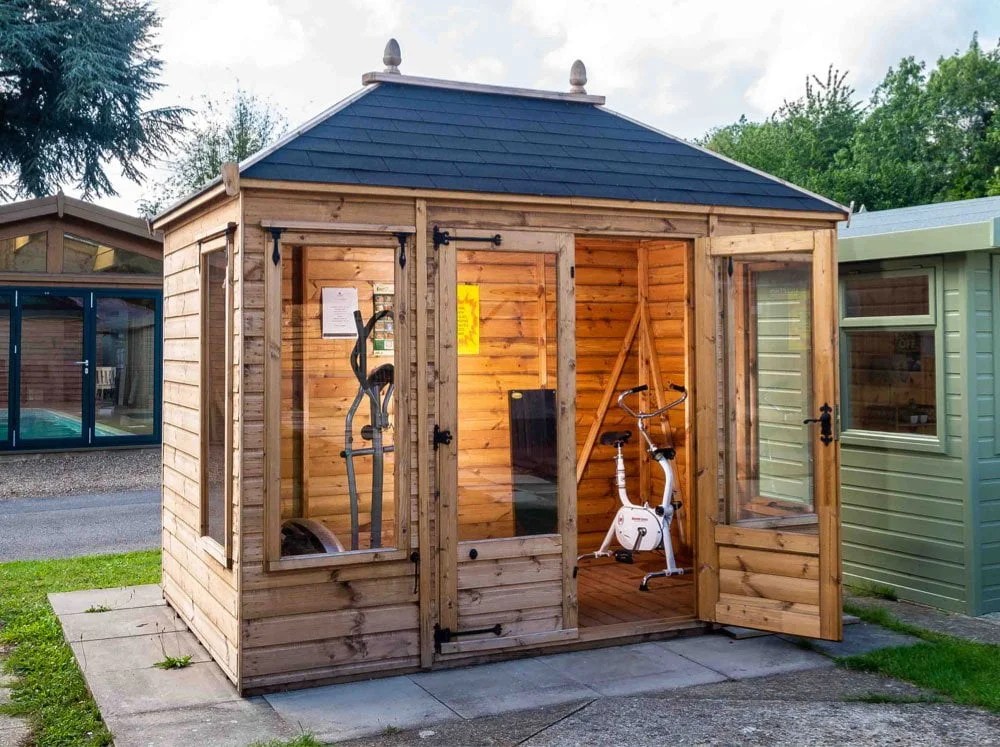 Turn Your Backyard Shed Into a Gym
