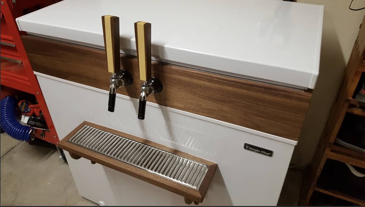 32 Inspiring DIY Keezer Designs with Tutorials