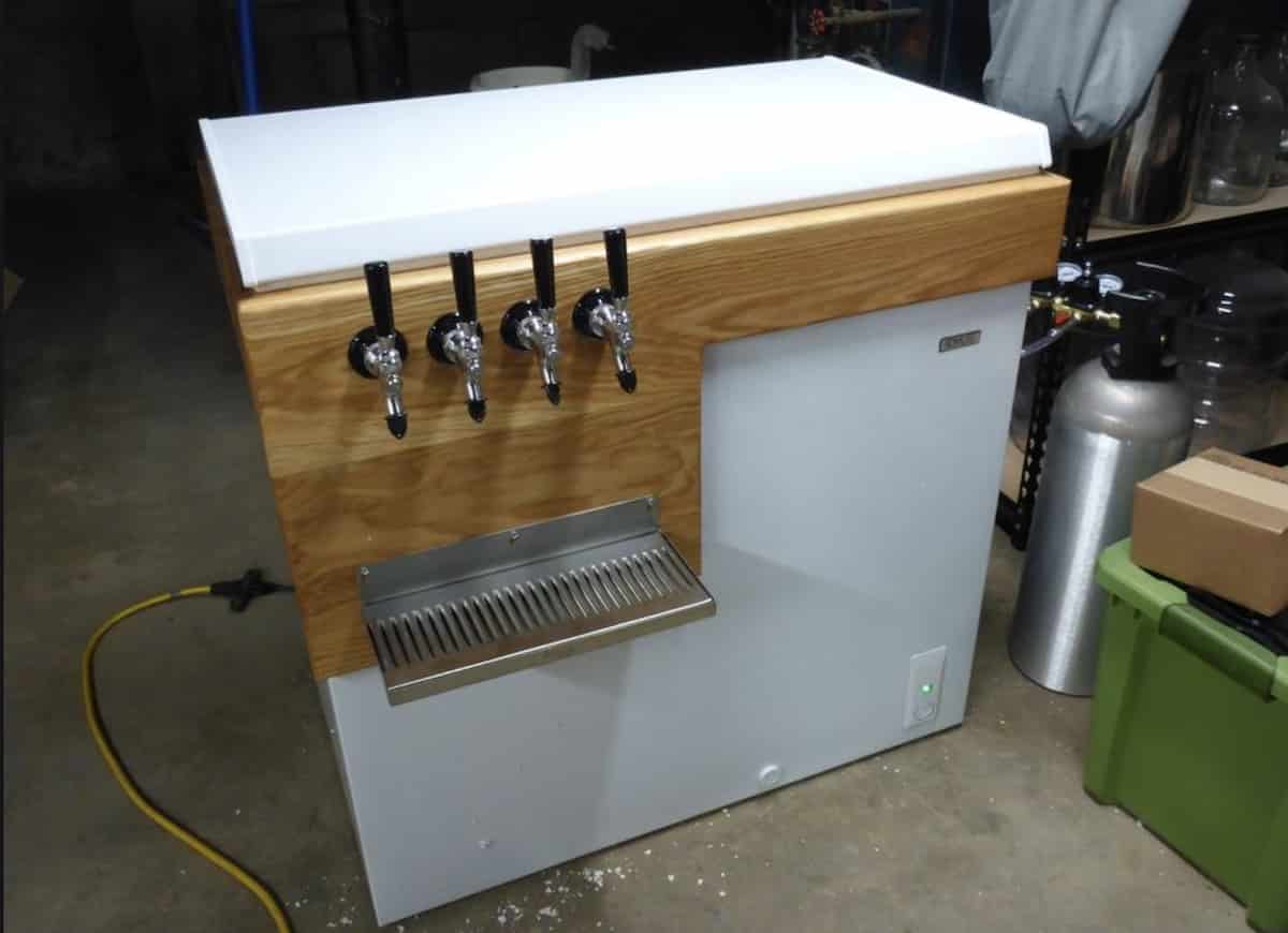 32 Inspiring DIY Keezer Designs with Tutorials