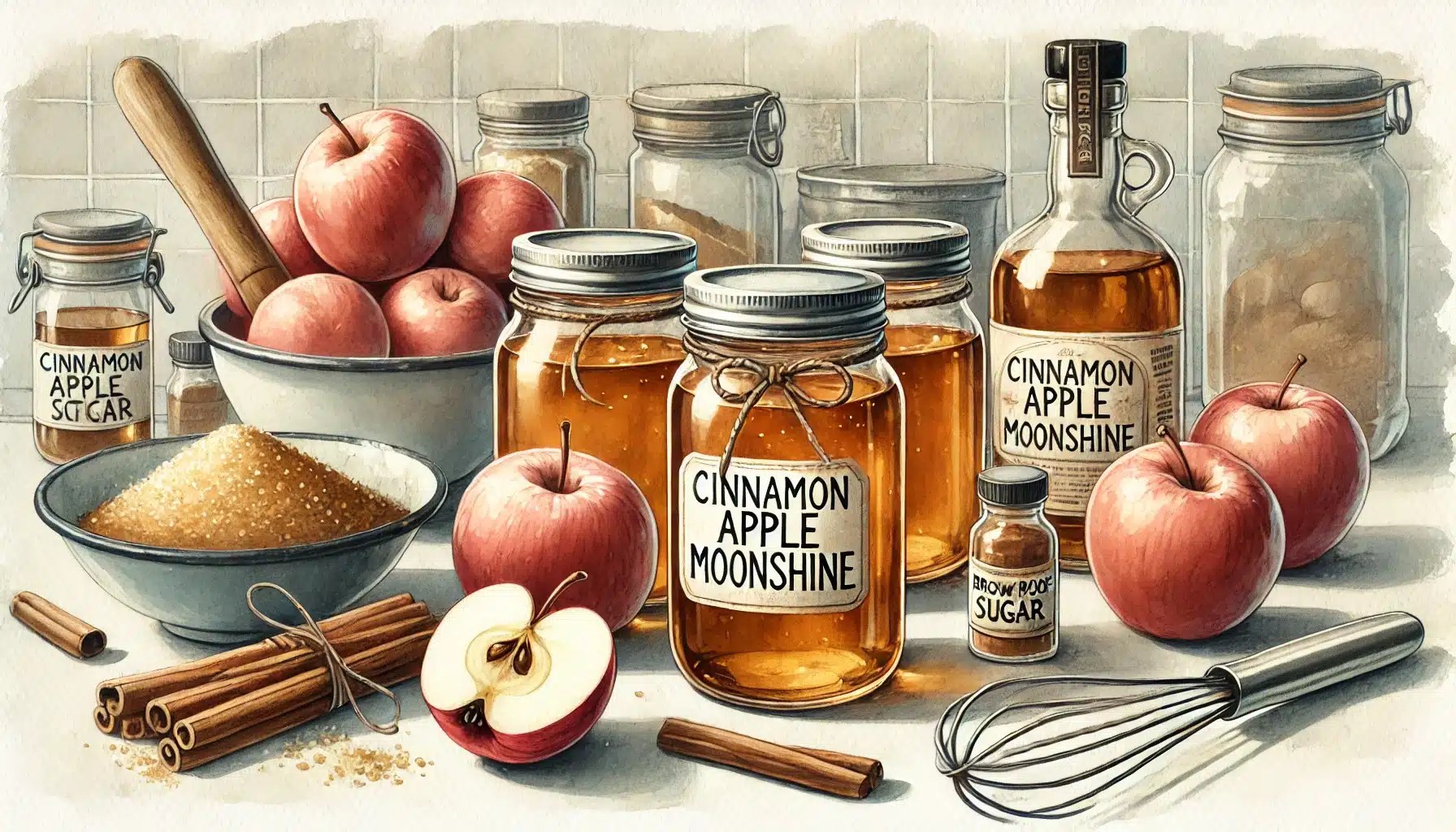 How to Make Cinnamon Apple Moonshine