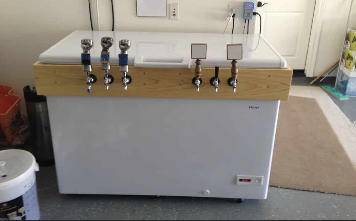 32 Inspiring DIY Keezer Designs with Tutorials