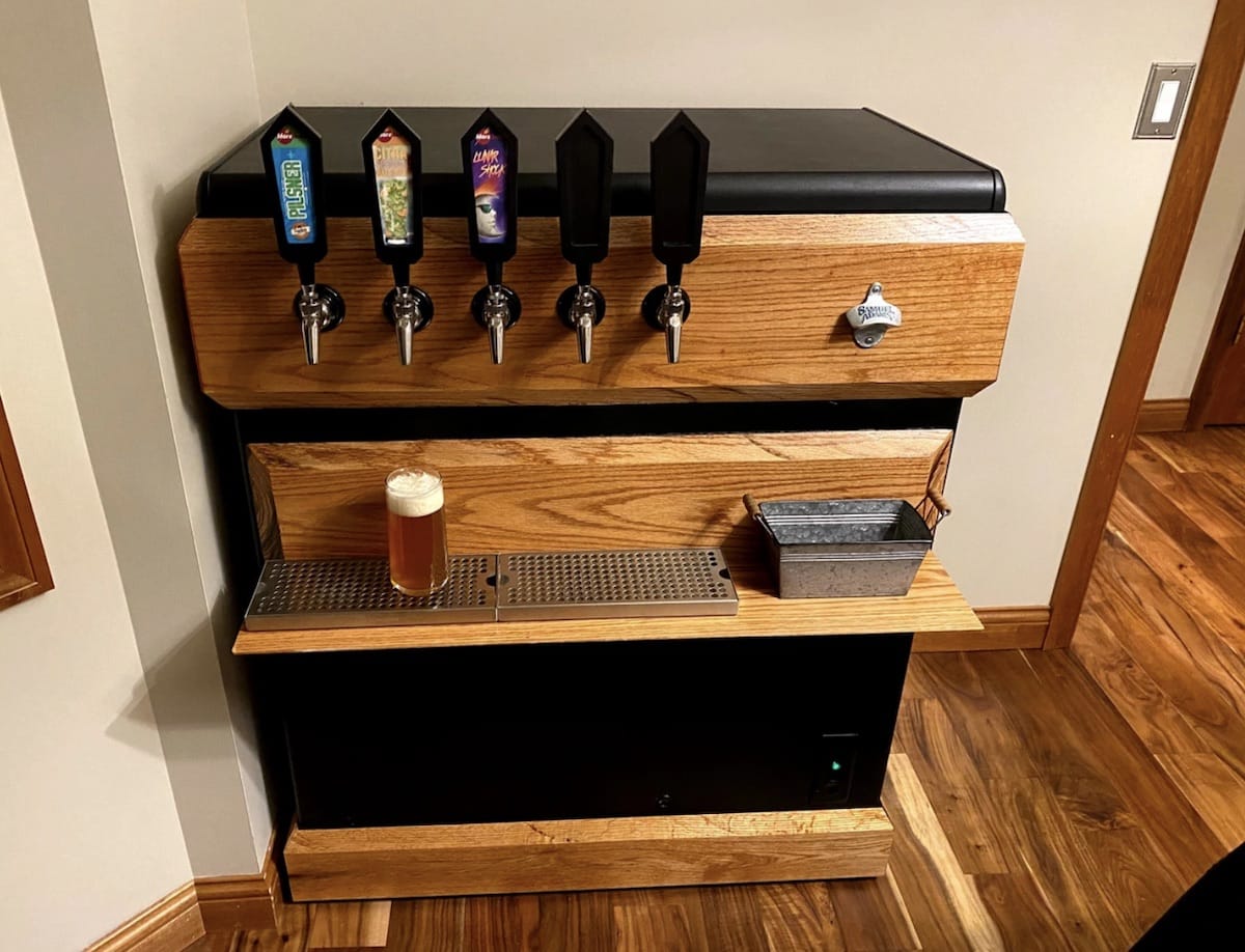 32 Inspiring DIY Keezer Designs with Tutorials