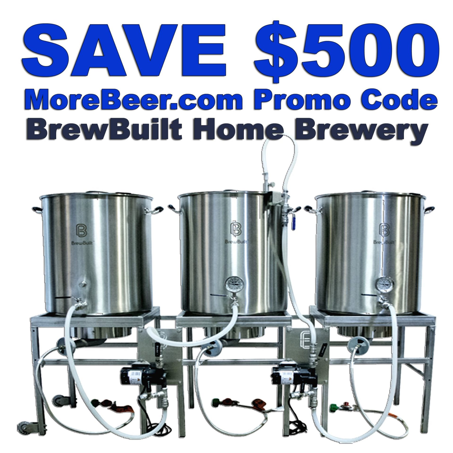 Save 500 On A BrewBuilt Home Brewery With This Promo Code