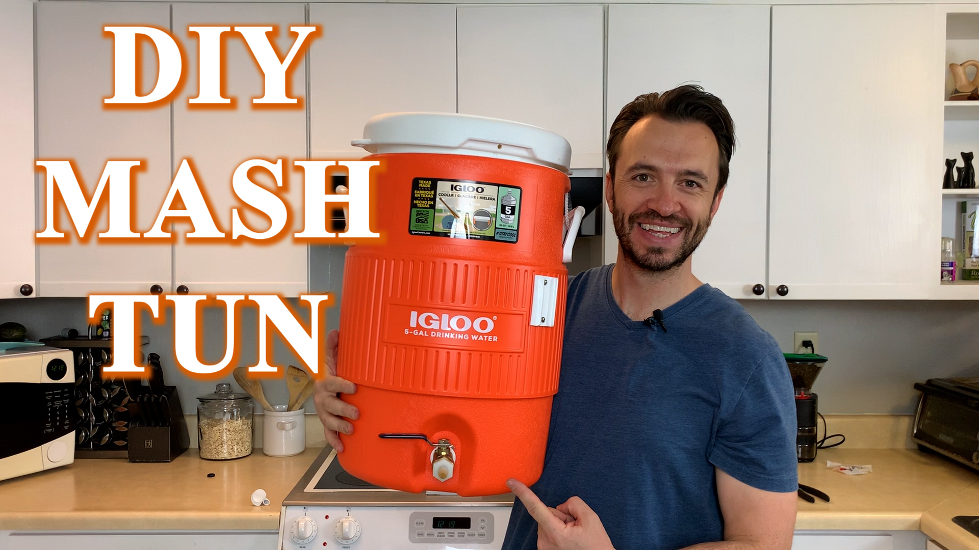How to Make a DIY Mash Tun for All Grain Homebrewing Homebrew Tutorials