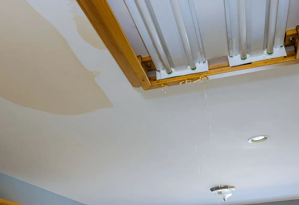 Shedding Light on a Watery Mystery Ceiling Leaking From Light Fixture