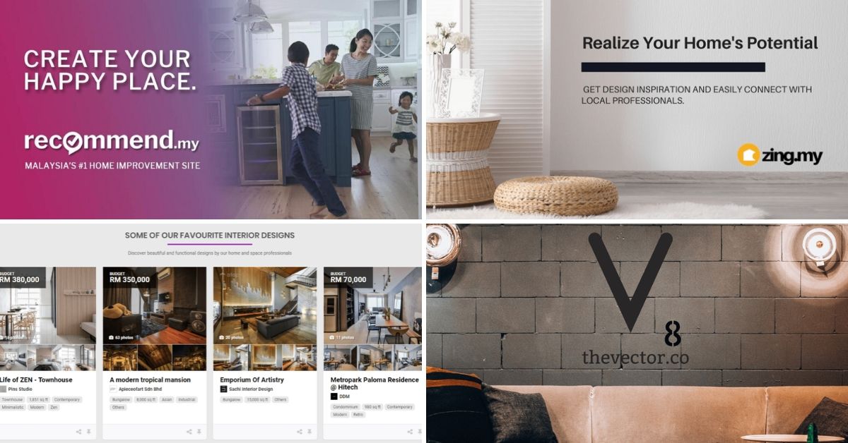 Top 5 Interior Design Platforms You Should Check Out In Malaysia For More Inspiration Homedecomalaysia