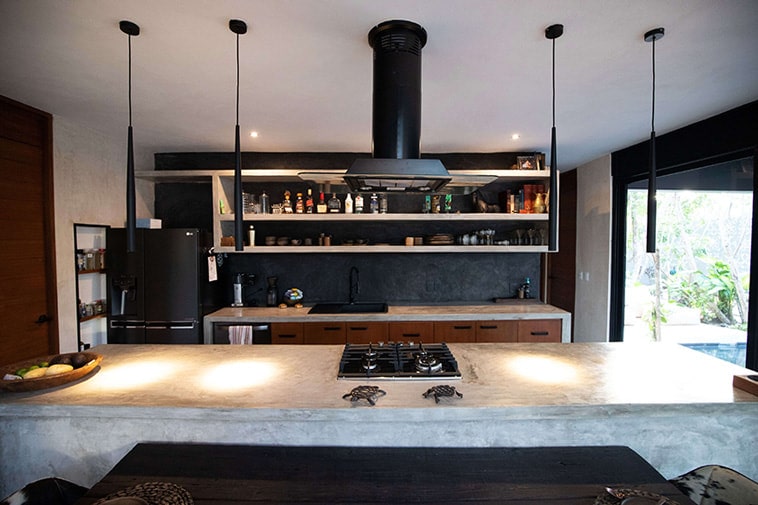 This Rustic House is the Perfect Retreat to Relax in With its Pool, Rock Garden, and Lavish