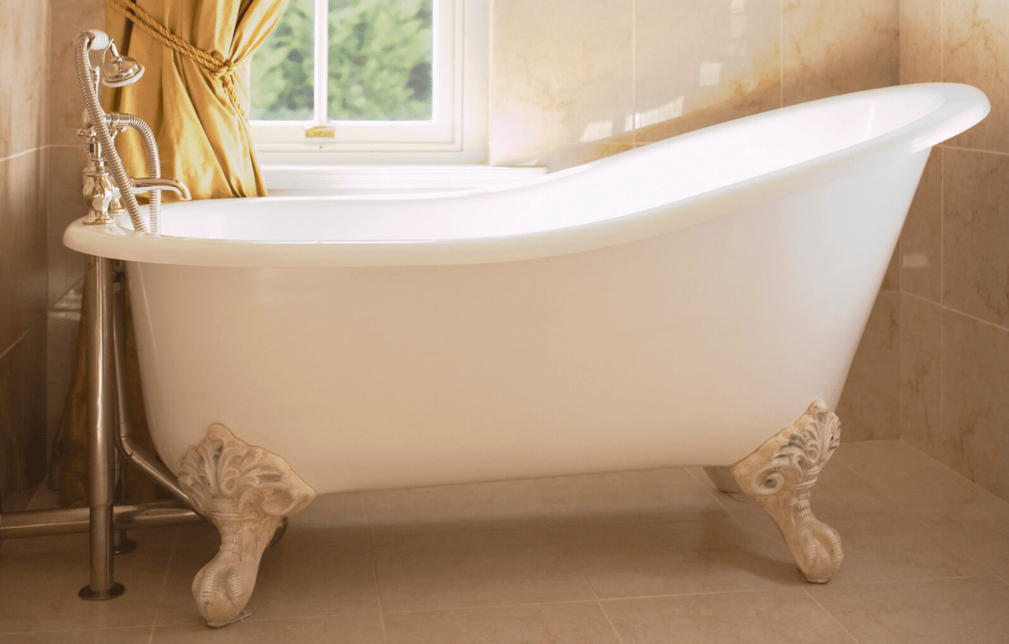 Antique clawfoot tub restoration - Home Decor Focus