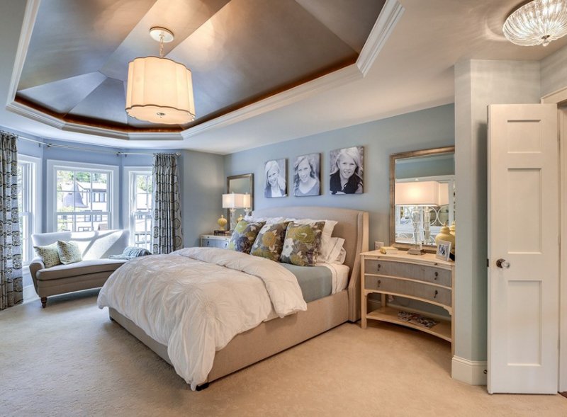 20 Beautiful Bedrooms with Mirrors Above Night Stands Home Design Lover