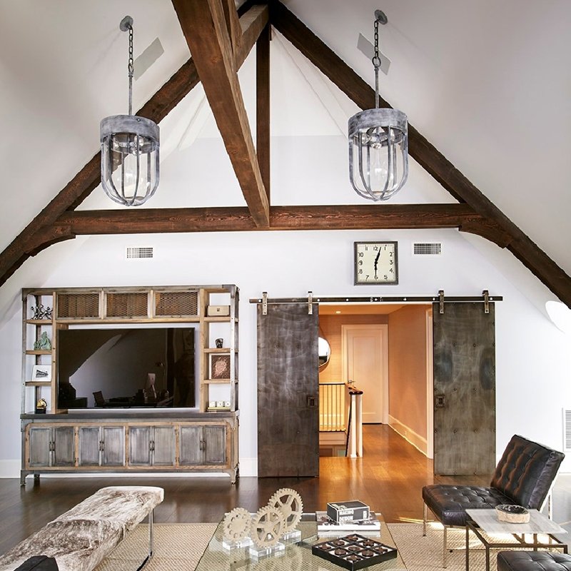 20 Lovely Wooden Sliding Doors in the Living Room Home Design Lover