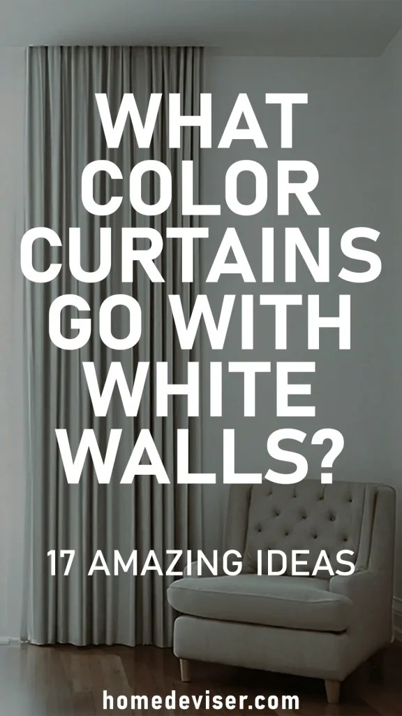 What Color Curtains Go With White Walls? 17 fantastic options Home
