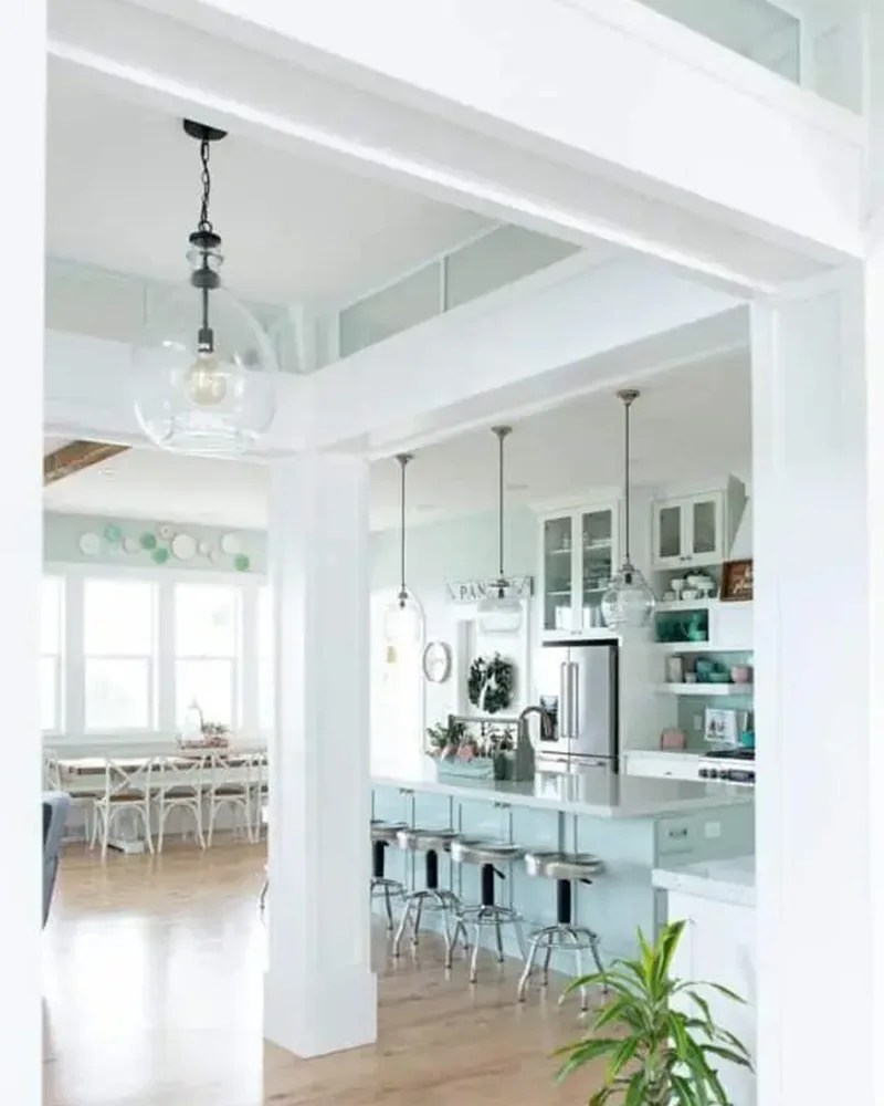 33 EyeCatching Blue Kitchen Island Ideas Home Deviser