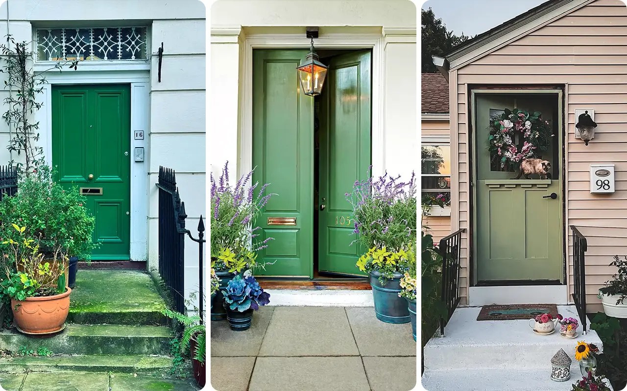 33 Best Green Front Door Ideas for Every Home Home Deviser