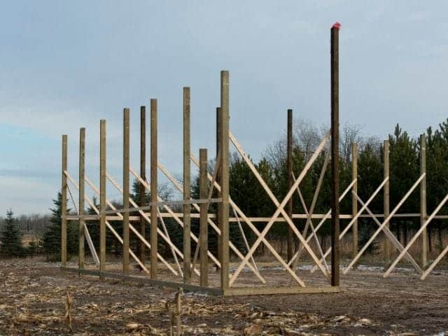 How Far Apart Should Pole Barn Posts Be? This Far Apart Home