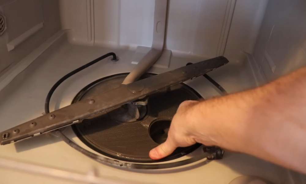 How To Remove And Clean Whirlpool Dishwasher Filter Home E Motivate